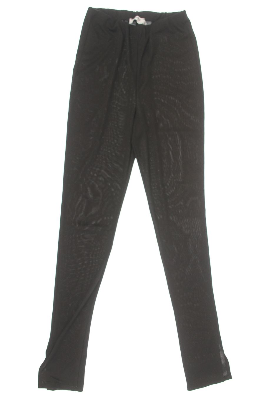 Leggins flounce LONDON de la taille 36, de couleur noir