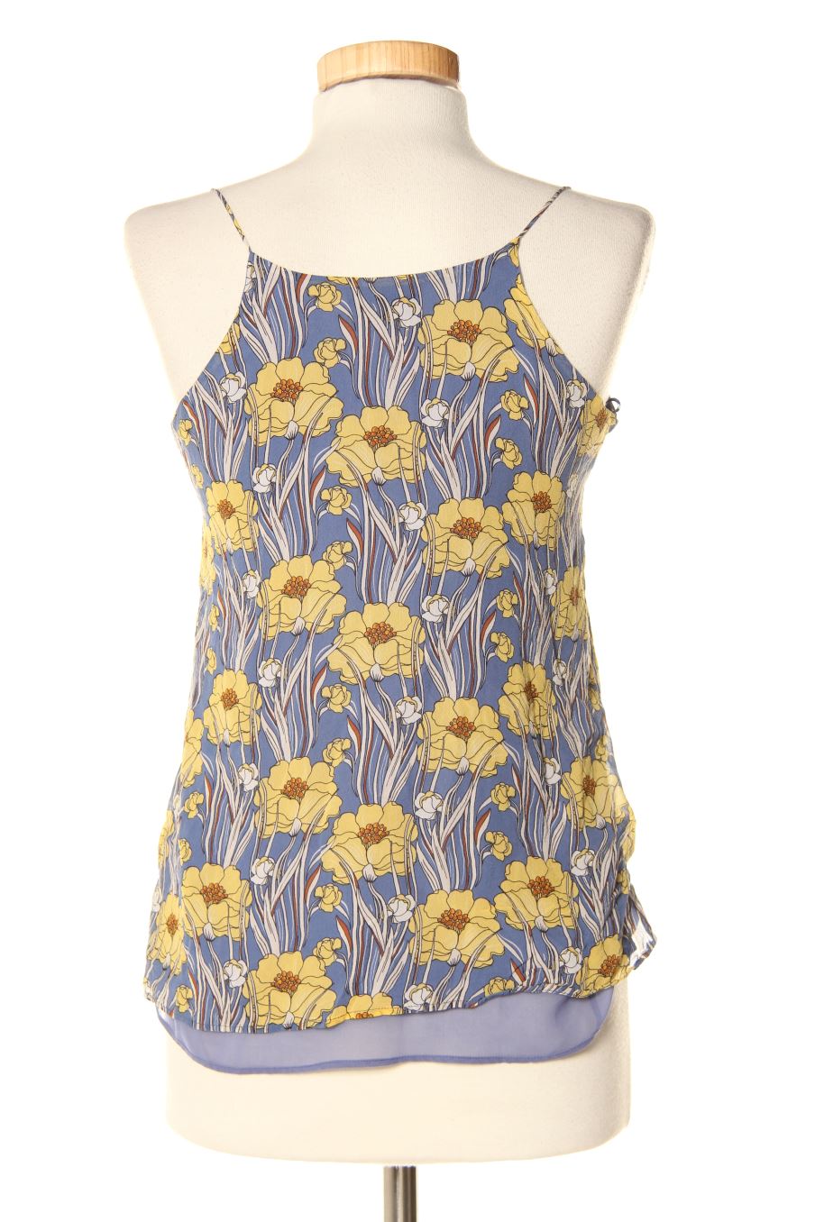 Top de Massimo Dutti de la talla 34, de color flores