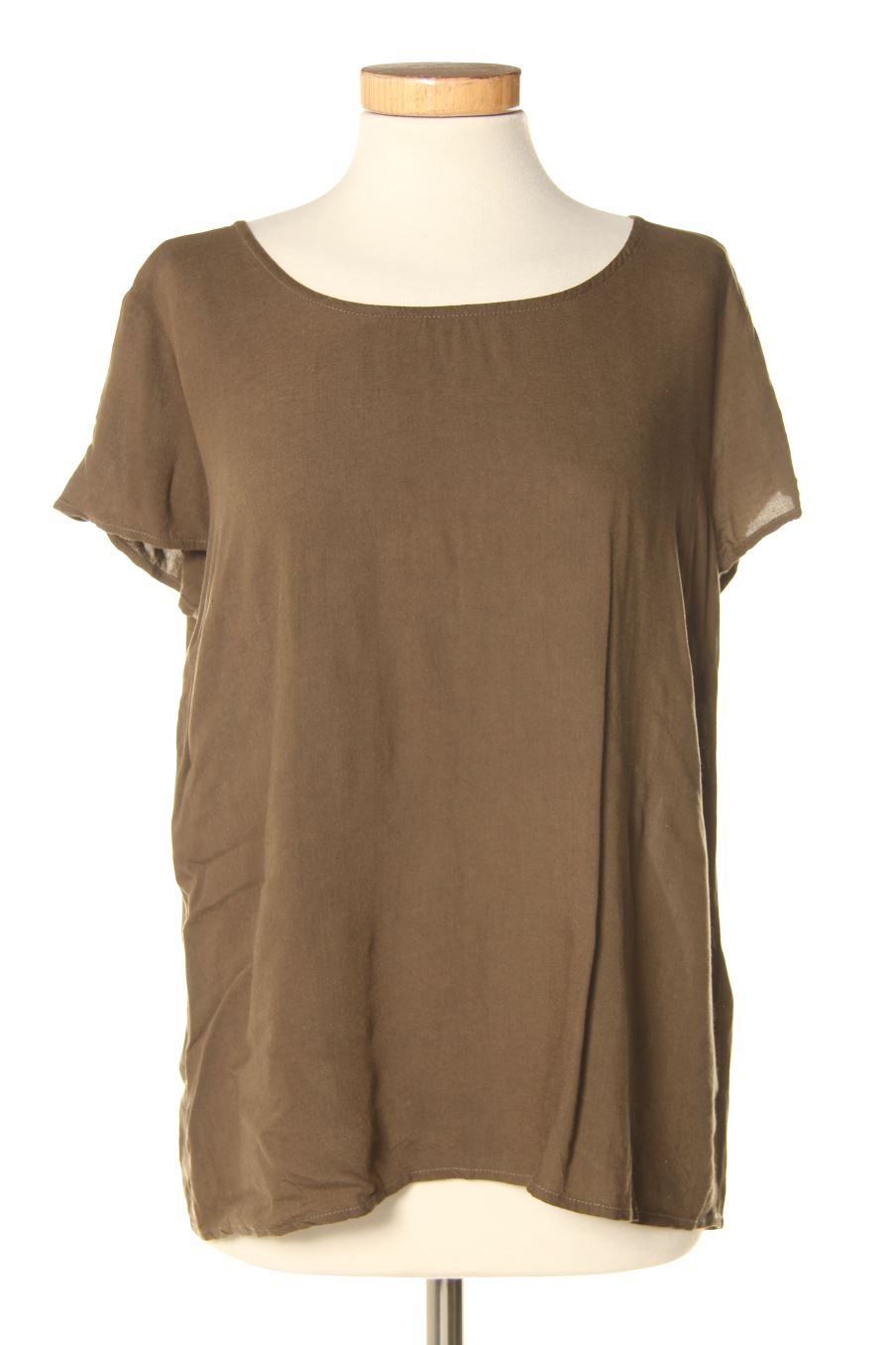Blouse à manches courtes Only de la taille 38, de couleur vert