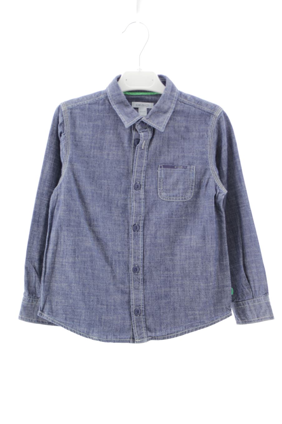 Chemise manches longues Okaidi de la taille 6 ans de seconde main