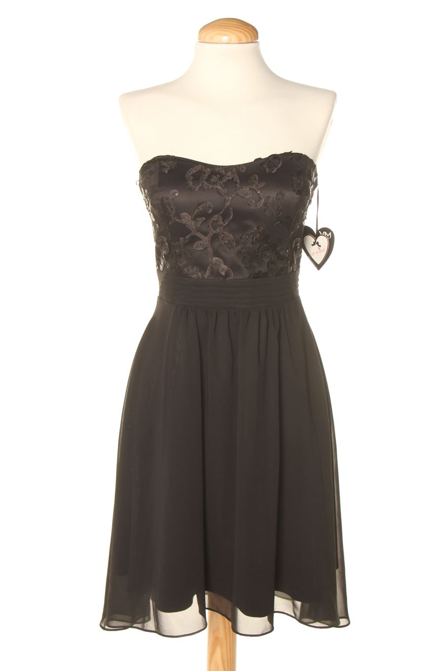 Vestido elegante de Vera Mont de la talla 34, de color negro