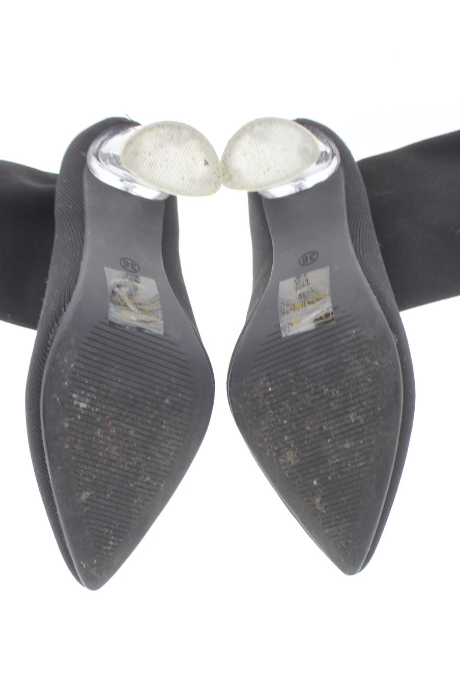 Botines de Tulipano de la talla 36, de color negro de