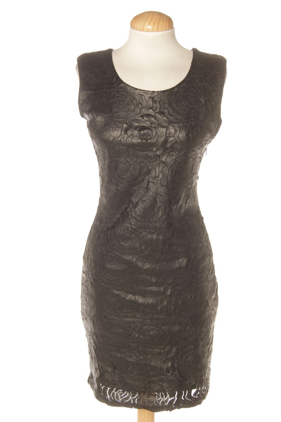 Vestito casual de Krowim de la talla S, de color nero