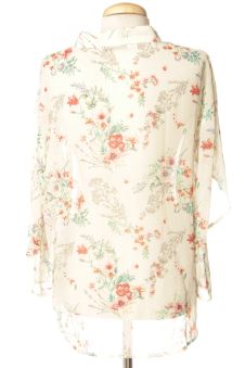 Blusa de manga larga XL Mango