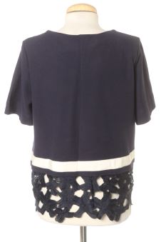 Blouse à manches courtes M Purificación García