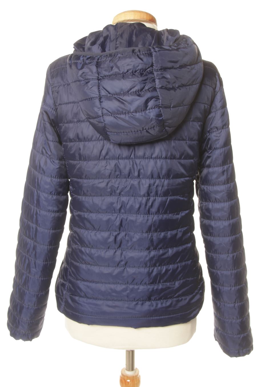 Blouson Stradivarius de la taille XS, de couleur bleu