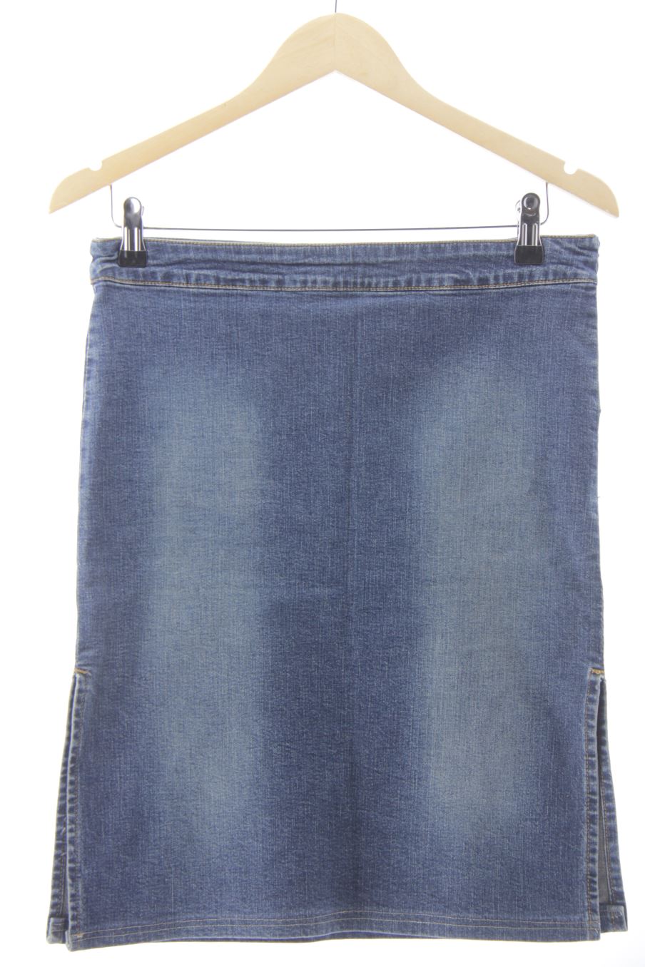 Jupe Trafaluc de la taille 40, de couleur bleu de denim