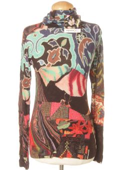 Pull XS Desigual by Monsieur Christian Lacroix