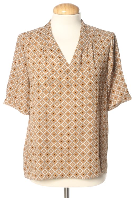 Blusa a maniche corte