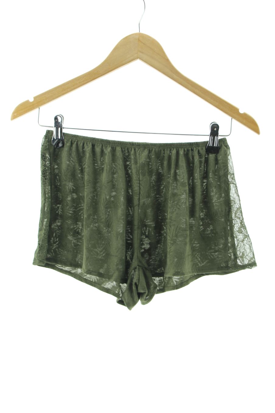 Pantalones cortos de deporte de Undiz de la talla S, de color verde