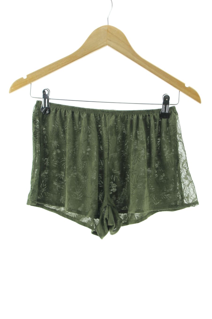 Pantalones cortos de deporte de Undiz de la talla S, de color verde