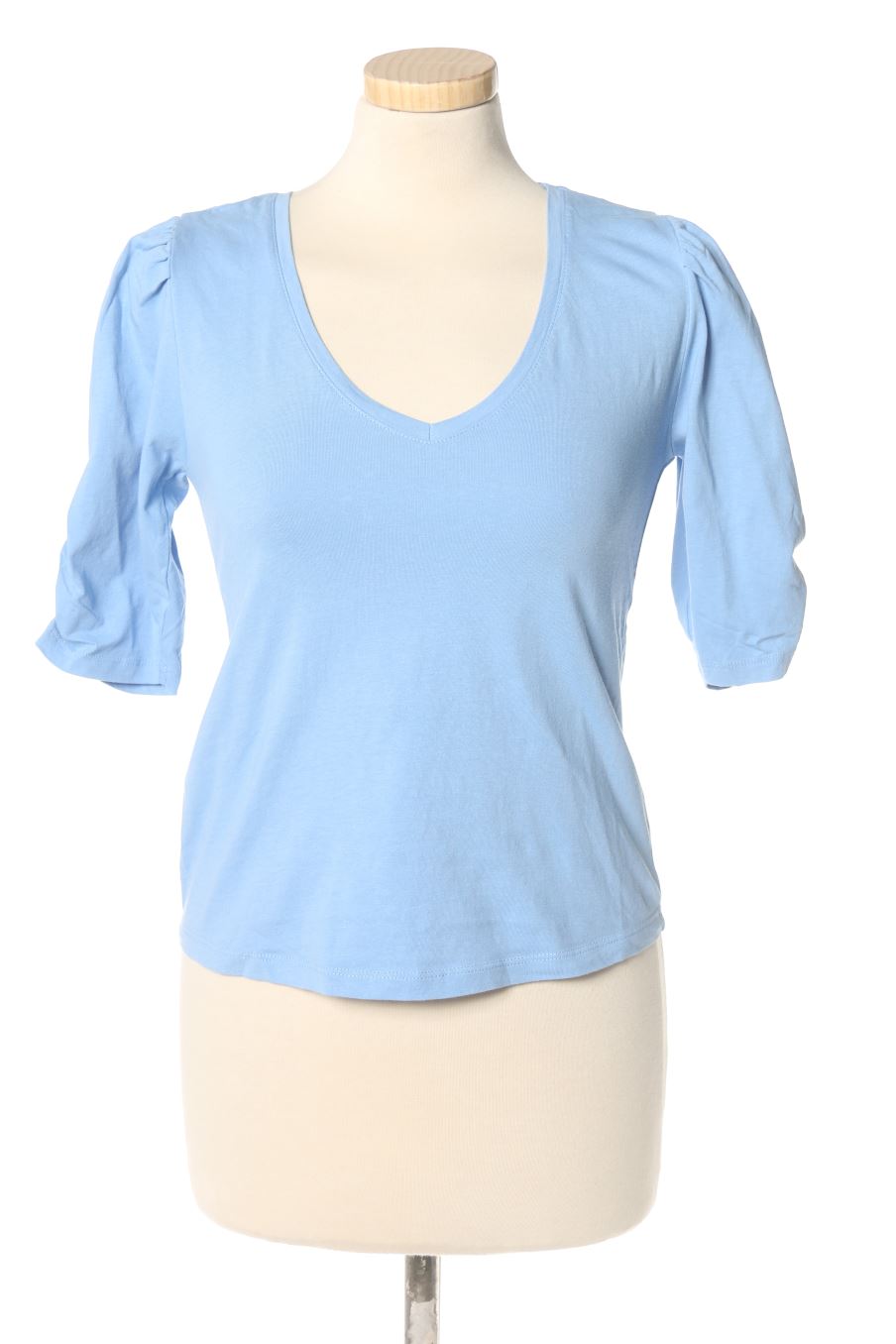 T-Shirt von Mango Größe XS, Farbe Blau, für
