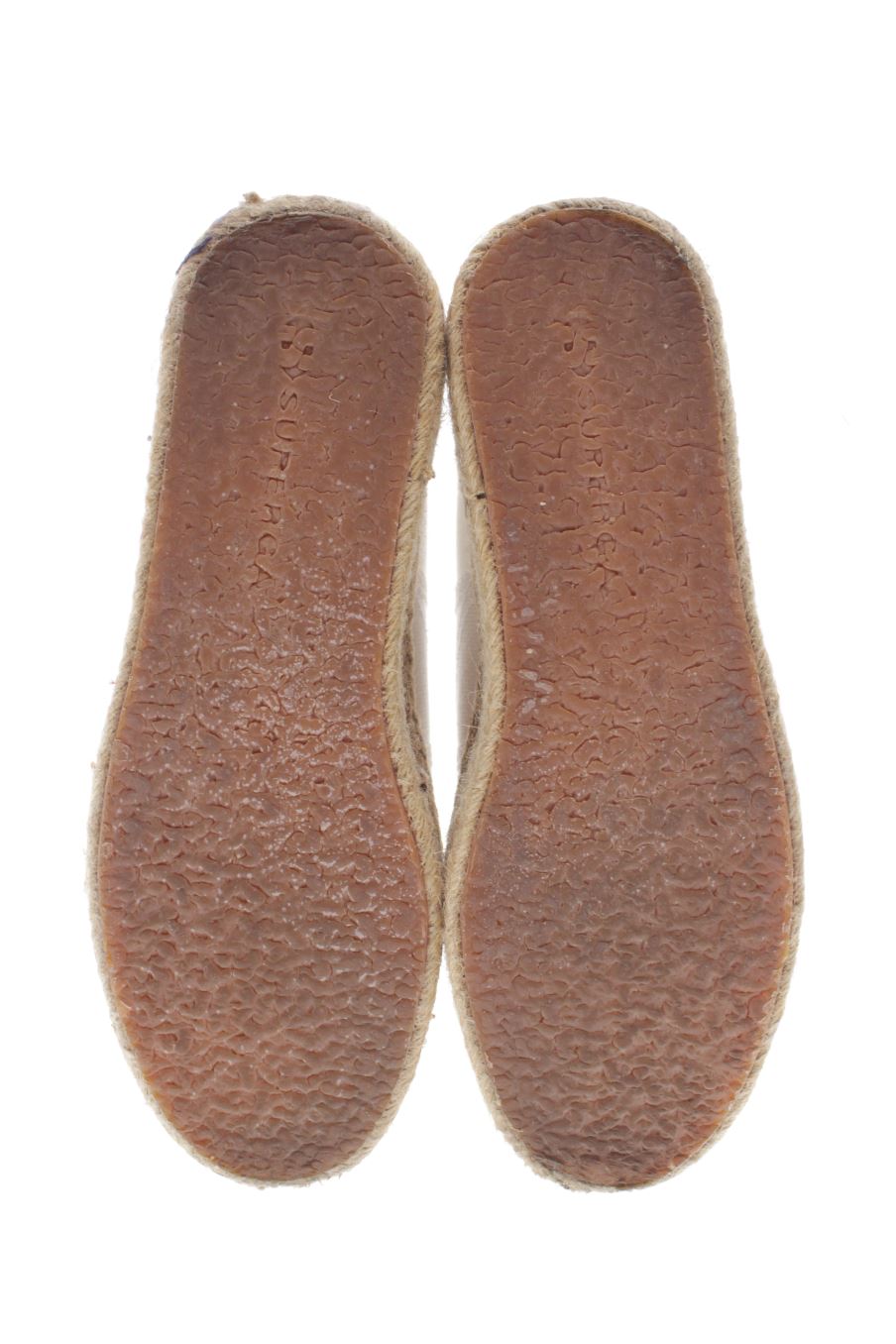 Plataformas de Superga de la talla 38, de color blanco de