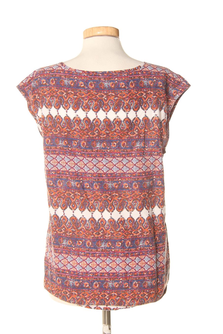 Blouse à manches courtes Best Mountain de la taille M, de couleur imprimés