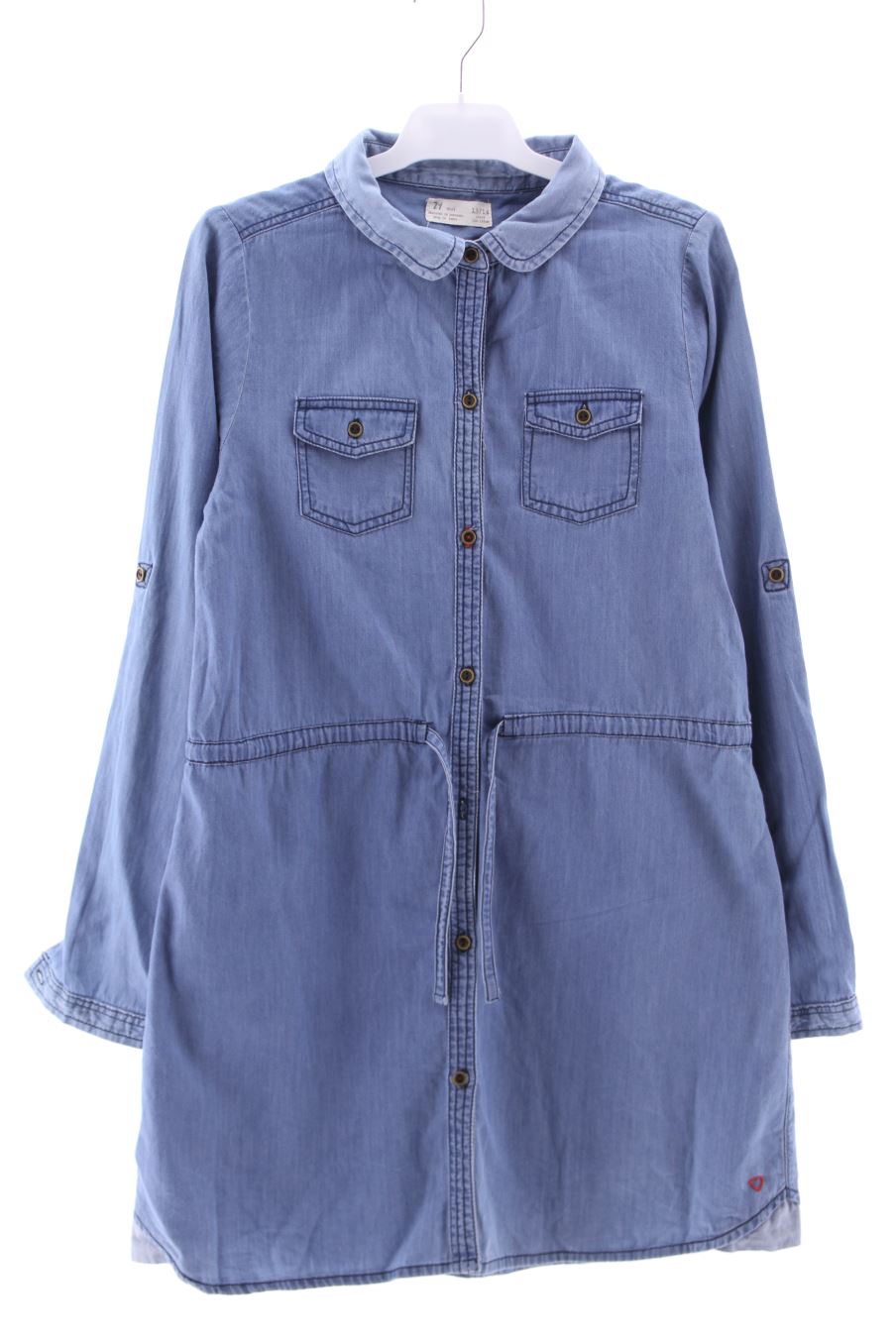 Robe casual ZY de la taille 13 ans de denim de seconde main