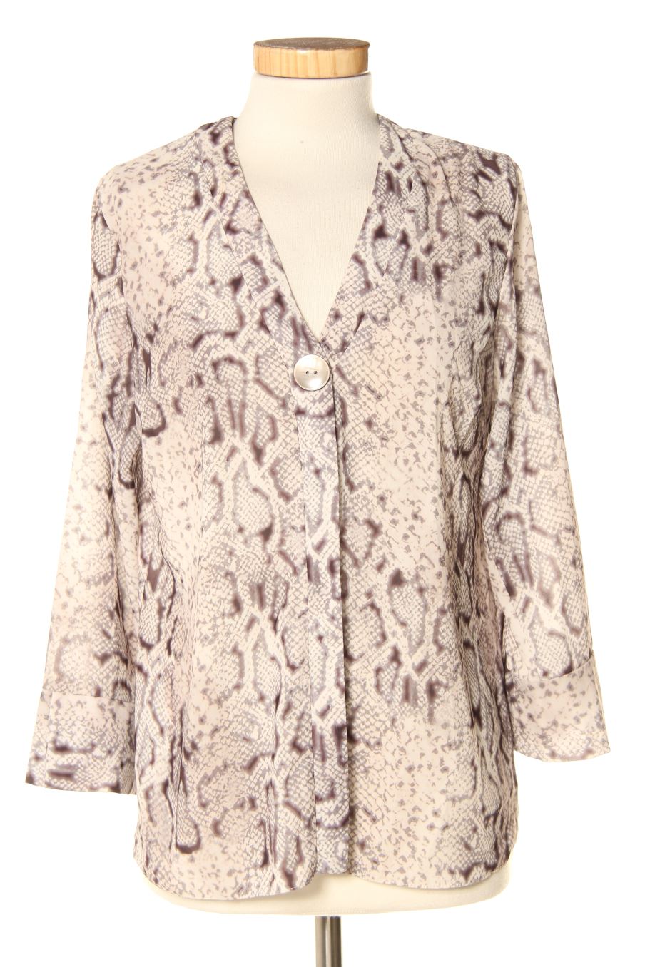 Blusa a maniche lunghe de new look de la talla 36, de color stampa animalier