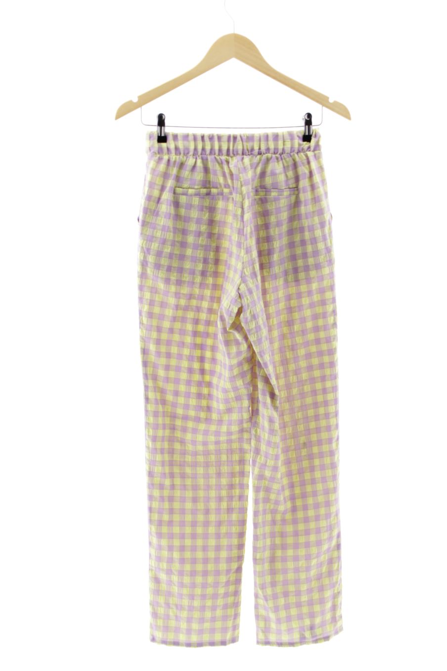 Pantalón Casual de Vila de la talla S, de color cuadros