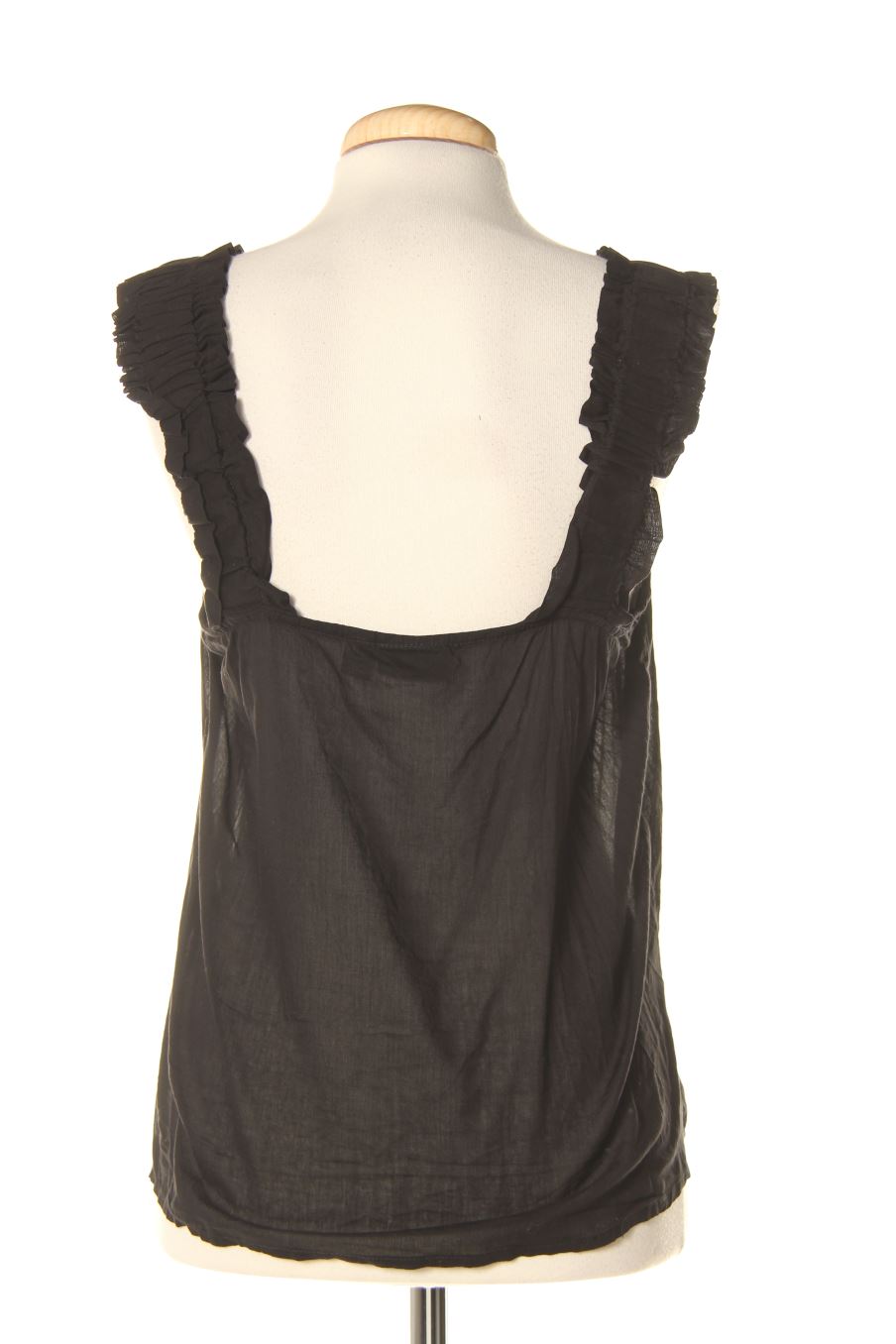 Top de Pieces de la talla S, de color negro
