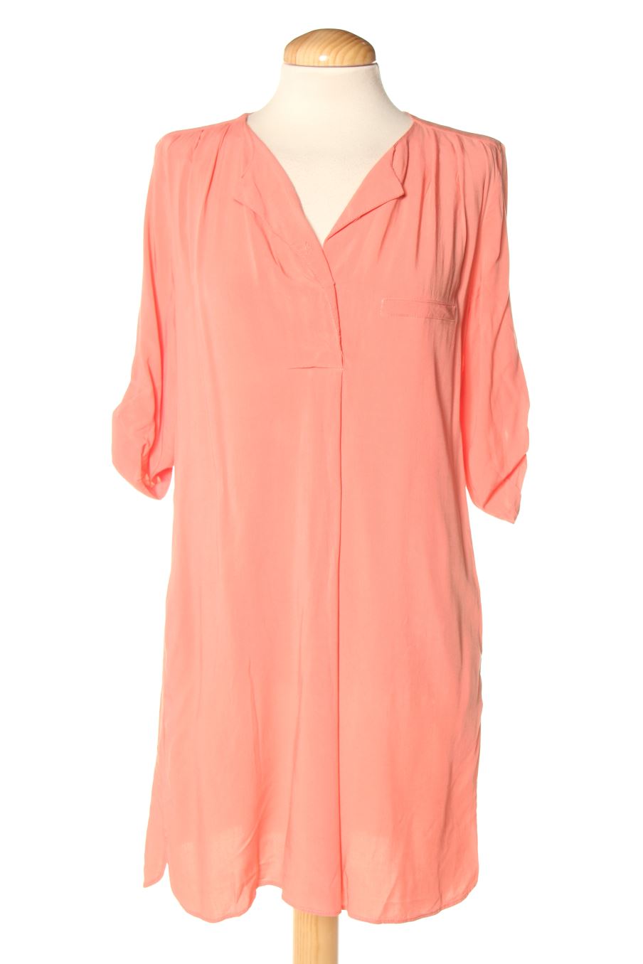 Vestito casual de Mango de la talla XS, de color corallo