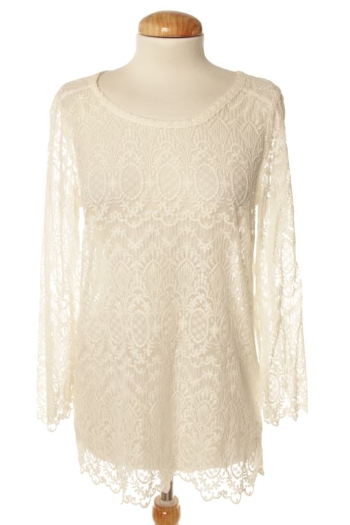 Blusa a maniche lunghe