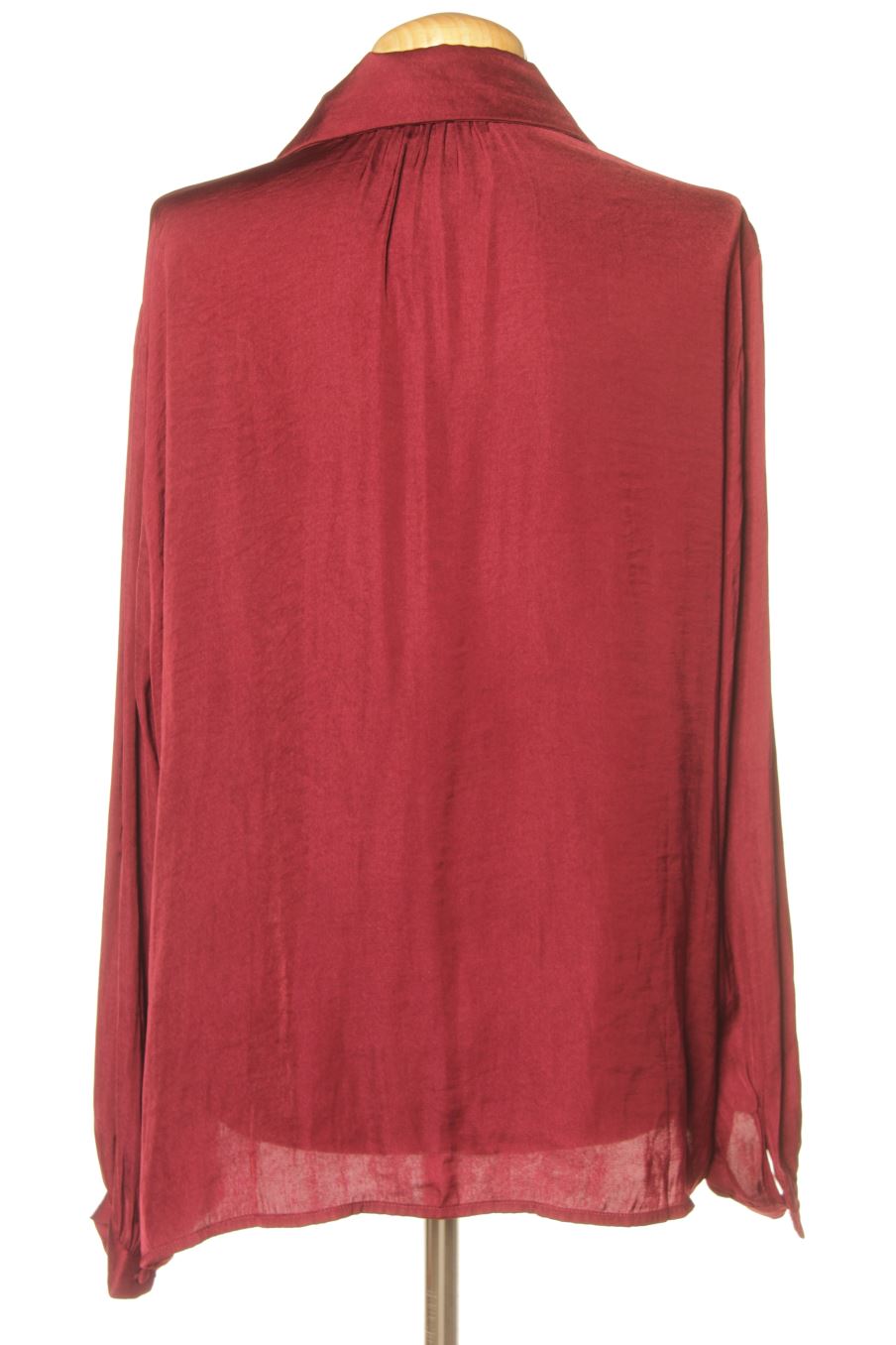 Camisa de Sfera de la talla XL, de color burdeos