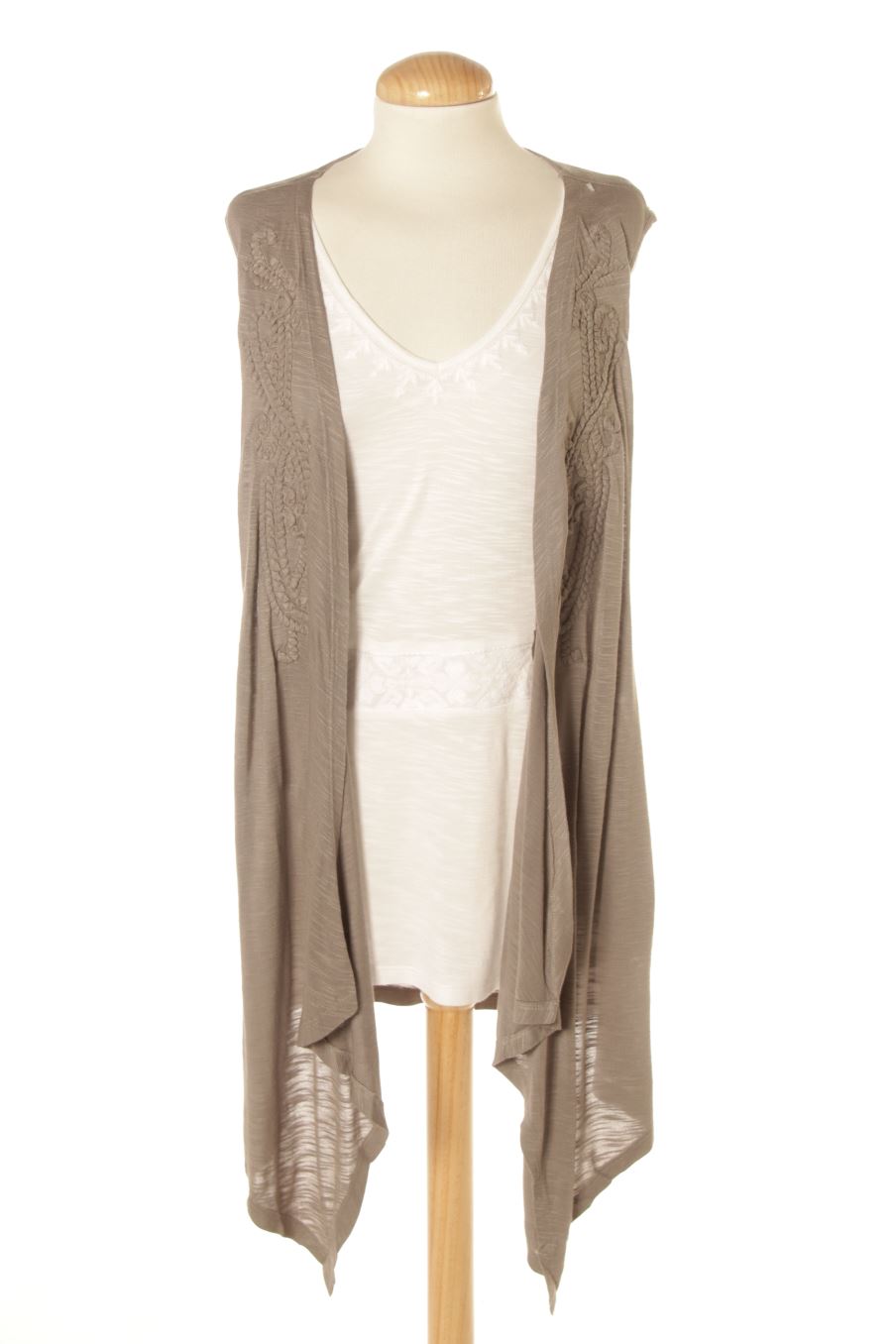 Chemise sans manches Desigual de la taille M, de couleur gris