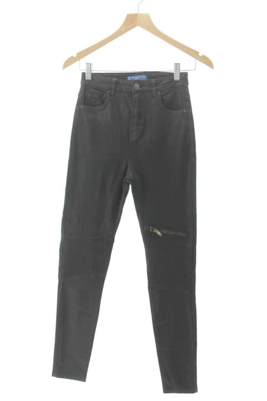 Jeans Pull & Bear de la taille 34, de couleur noir de denim