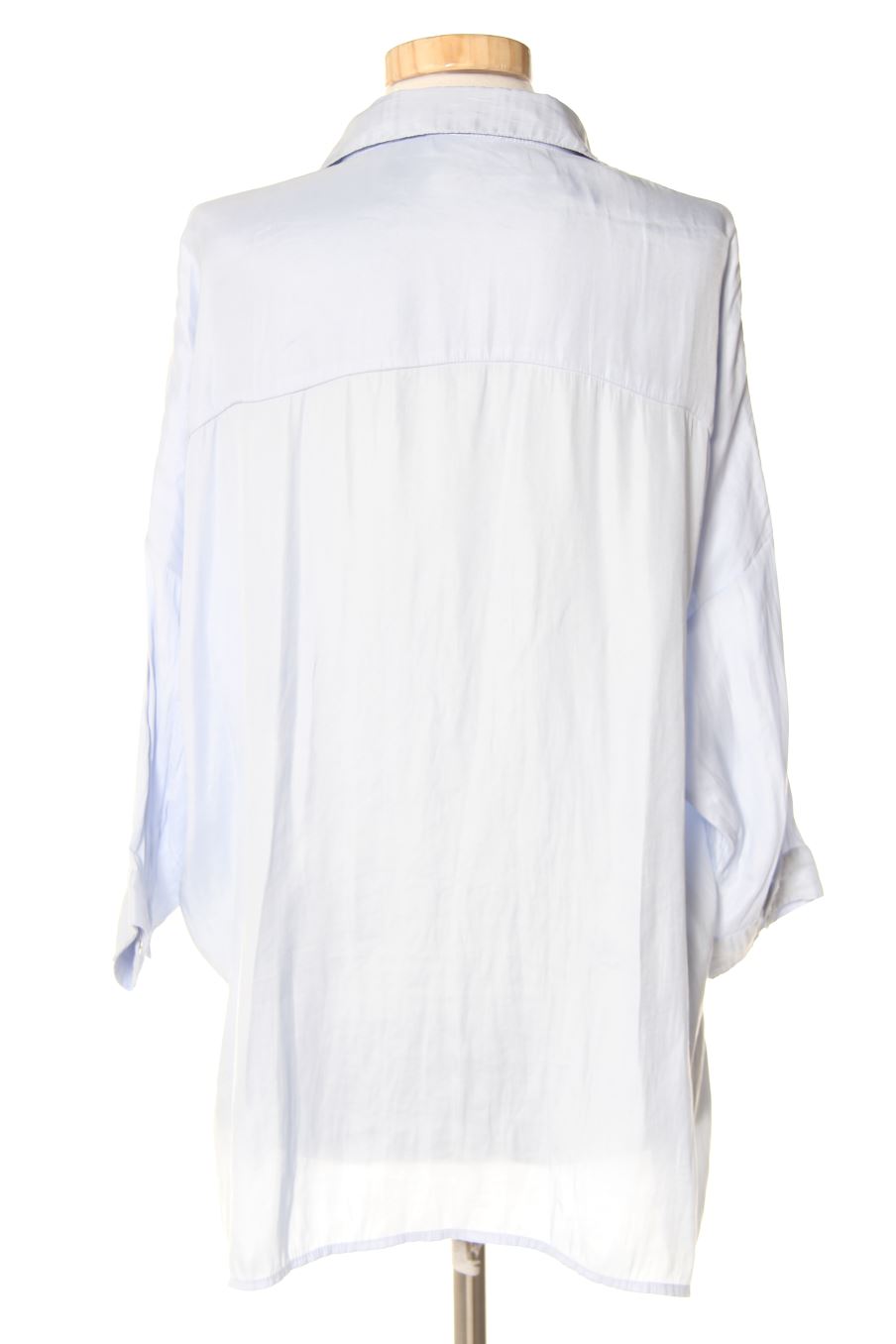 Camisa de Zara de la talla S, de color azul