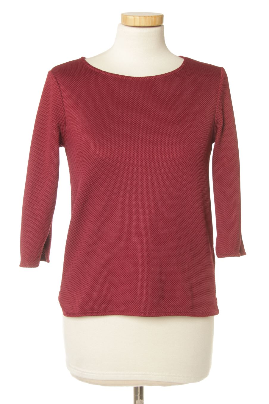 Pull Etam de la taille XS, de couleur bordeaux