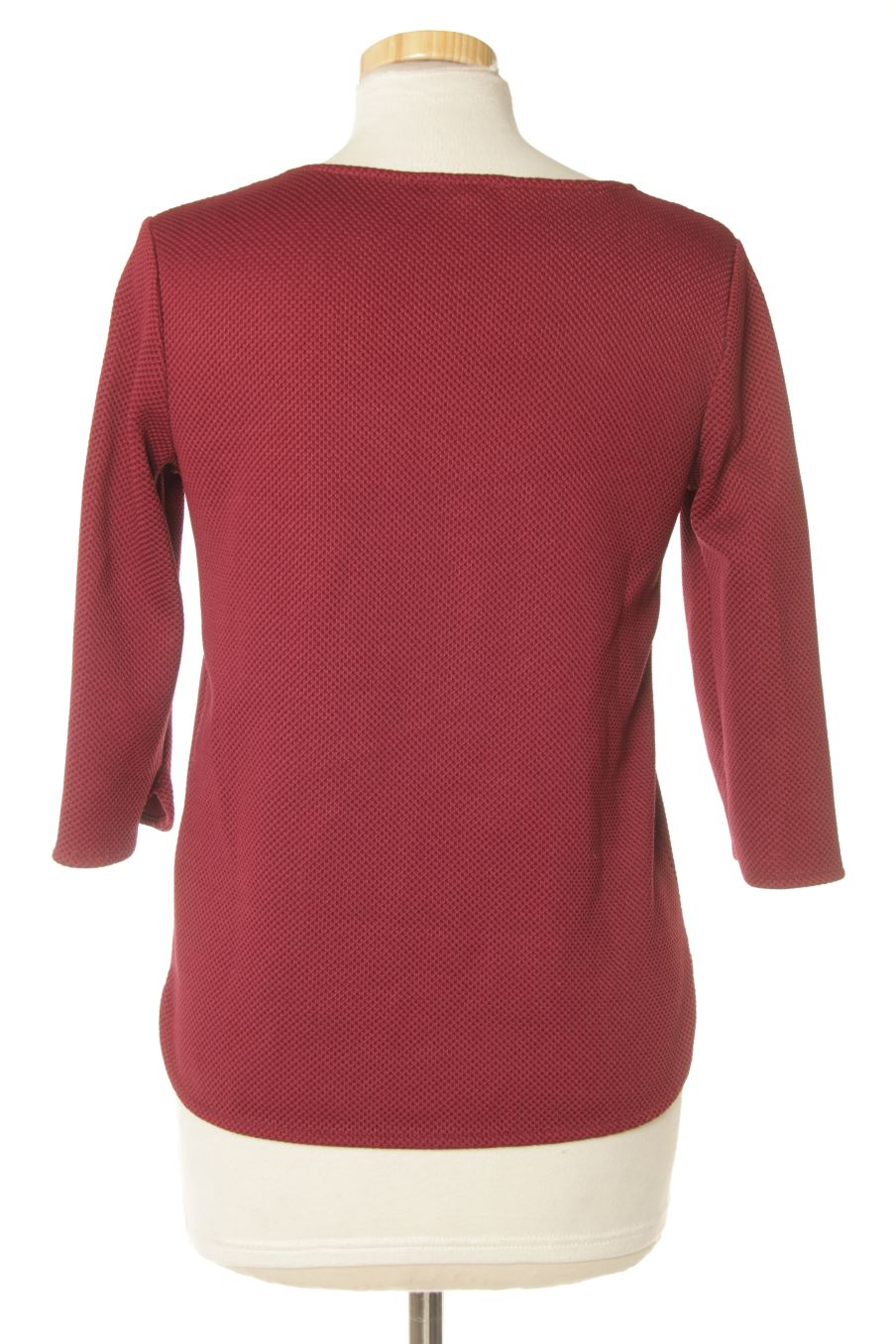 Pull Etam de la taille XS, de couleur bordeaux
