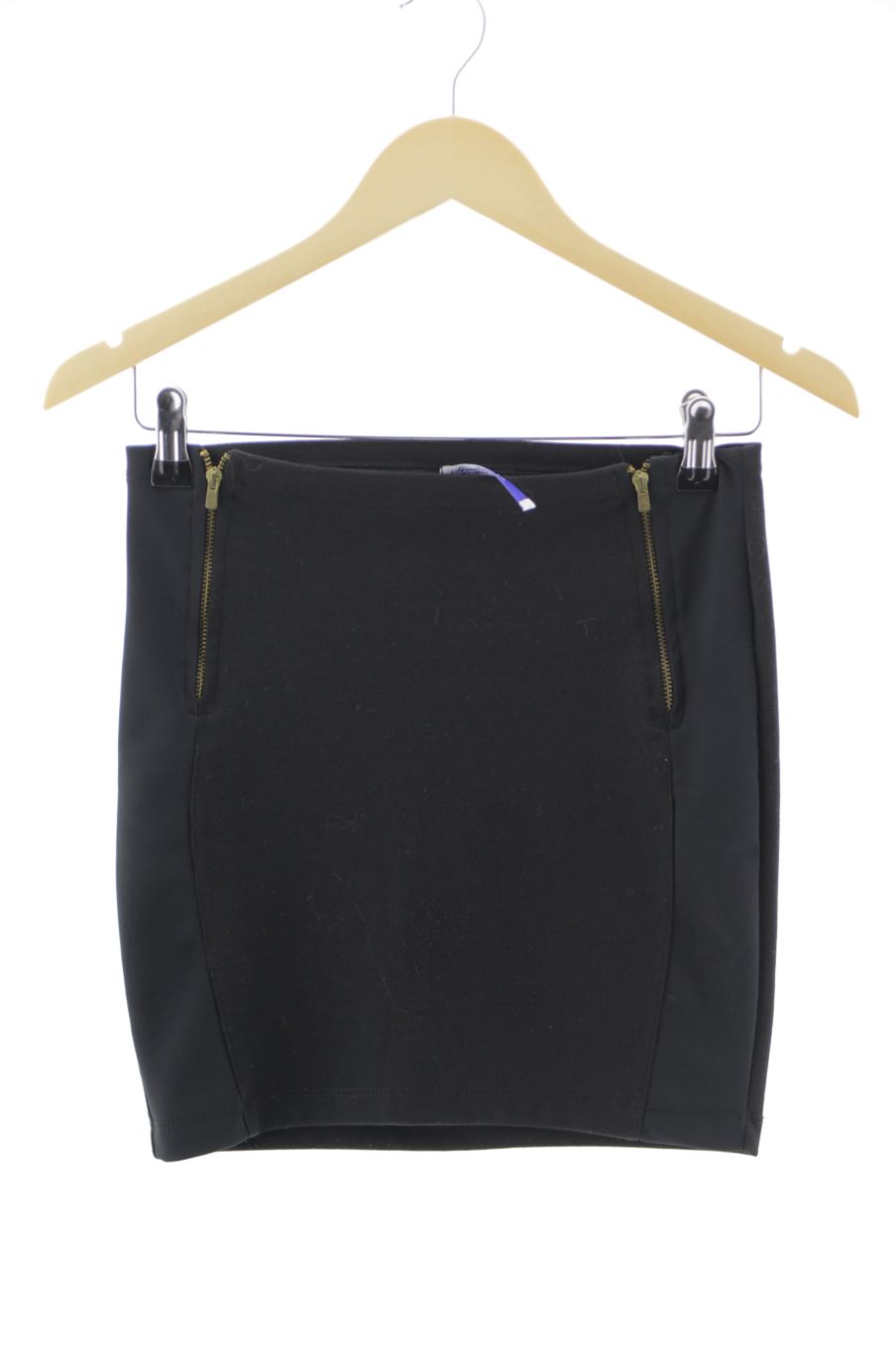 Jupe Stradivarius de la taille S, de couleur noir