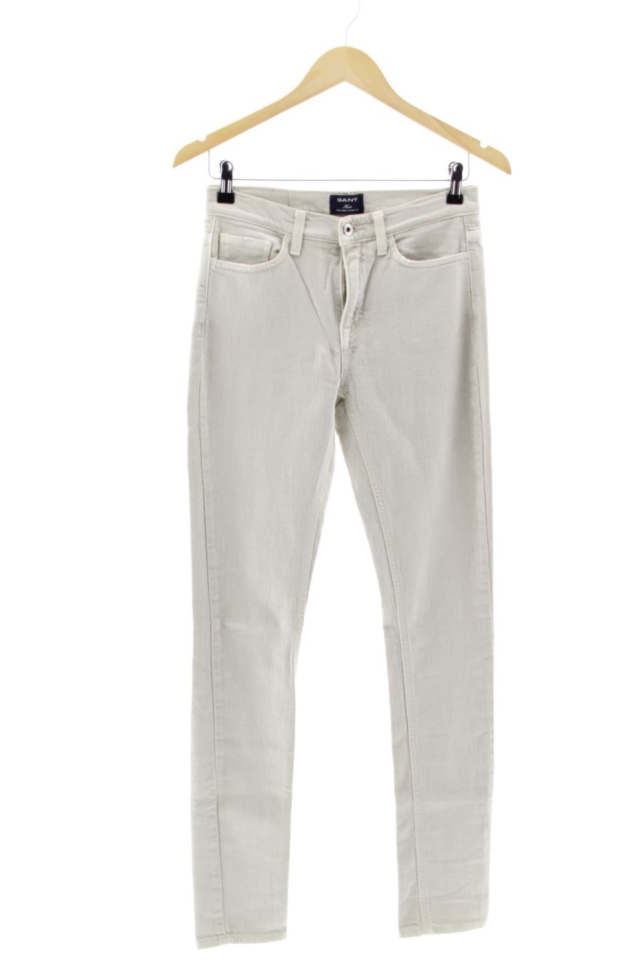 Vaqueros de Gant de la talla 36, de color beige de ropa vaquera
