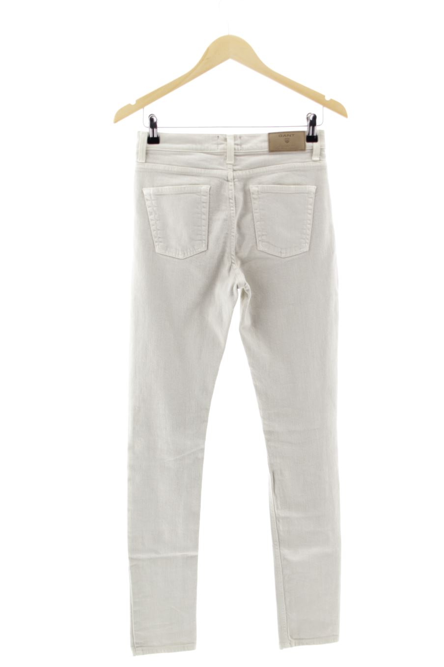 Vaqueros de Gant de la talla 36, de color beige de ropa vaquera