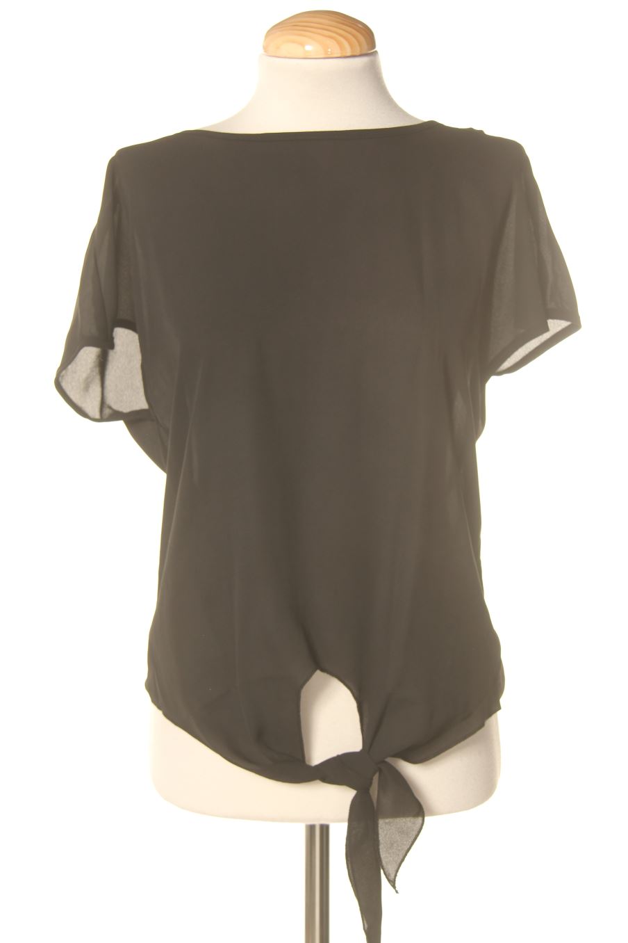 Blouse à manches courtes PERCENTIL de la taille M, de couleur noir