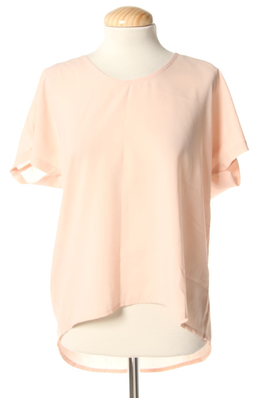 Blouse à manches courtes Amichi de la taille S, de couleur rose