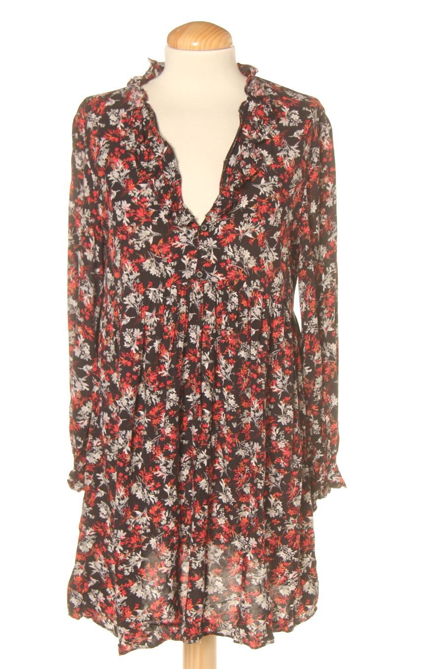 Robe casual Zara de la taille M, de couleur imprimés