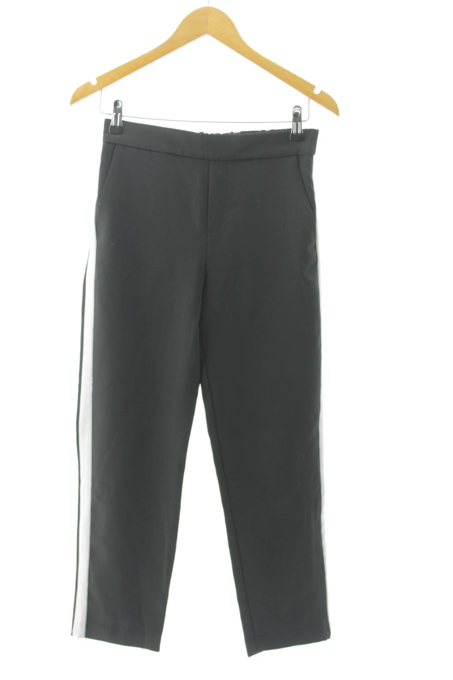 Pantalon Casual Mango de la taille S, de couleur noir
