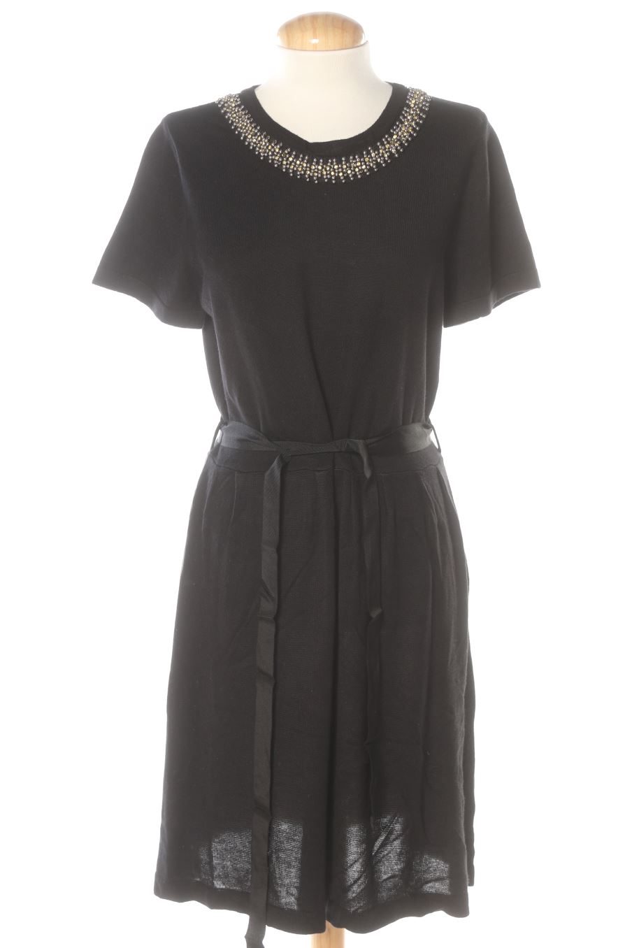 Vestito casual de Amichi de la talla L, de color nero