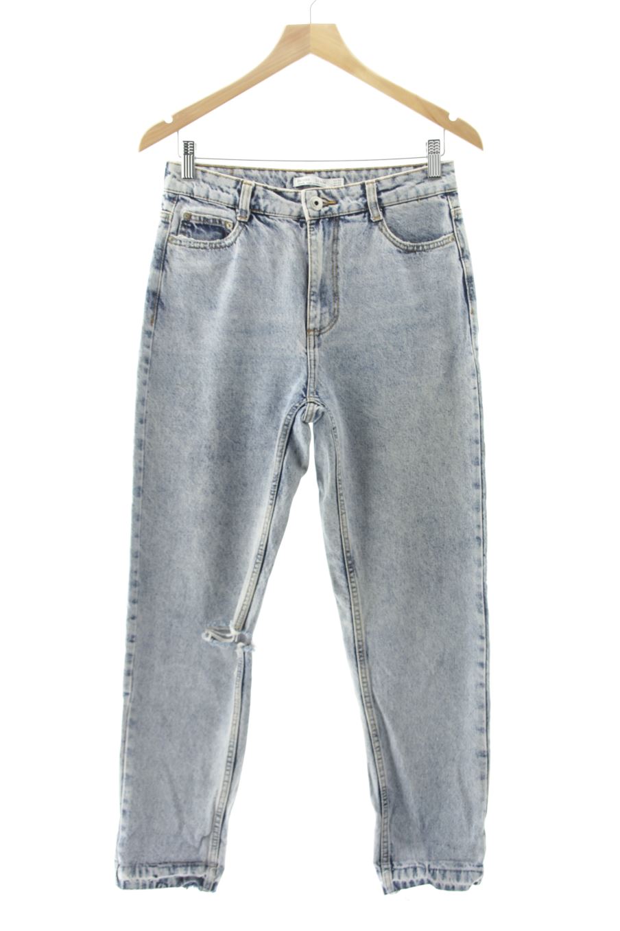 Jeans von Bershka Größe 36, Farbe Blau, aus Jeanskleidung für