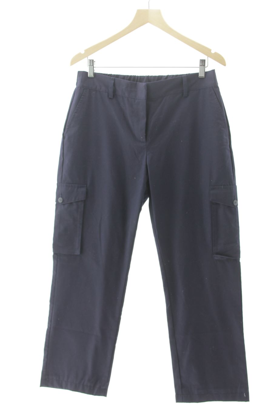 Pantalón Casual de El Corte Ingles de la talla 44, de color azul marino