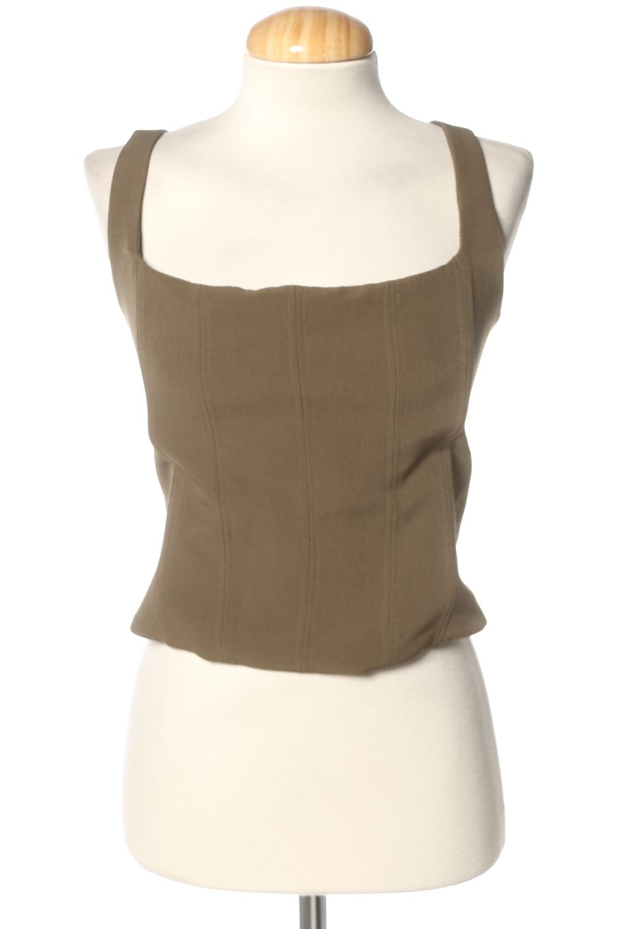 Top Zara de la taille M, de couleur vert