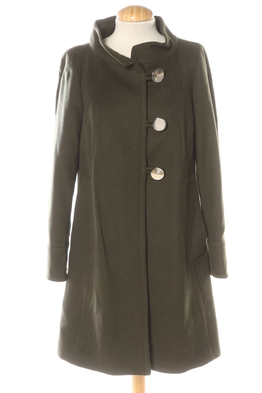 Manteau Zara de la taille M, de couleur vert