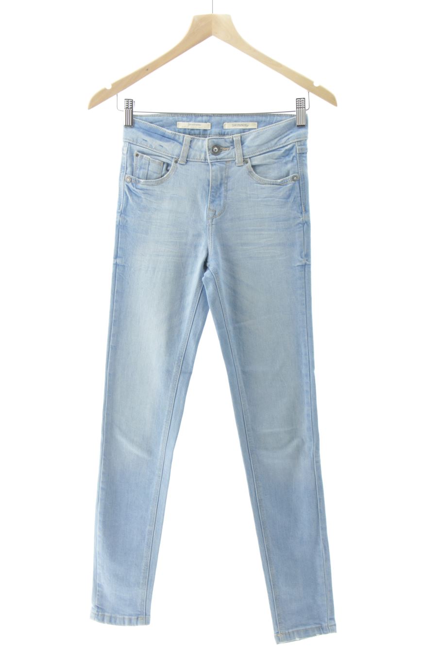 Jeans Stradivarius de la taille 32, de couleur bleu de denim