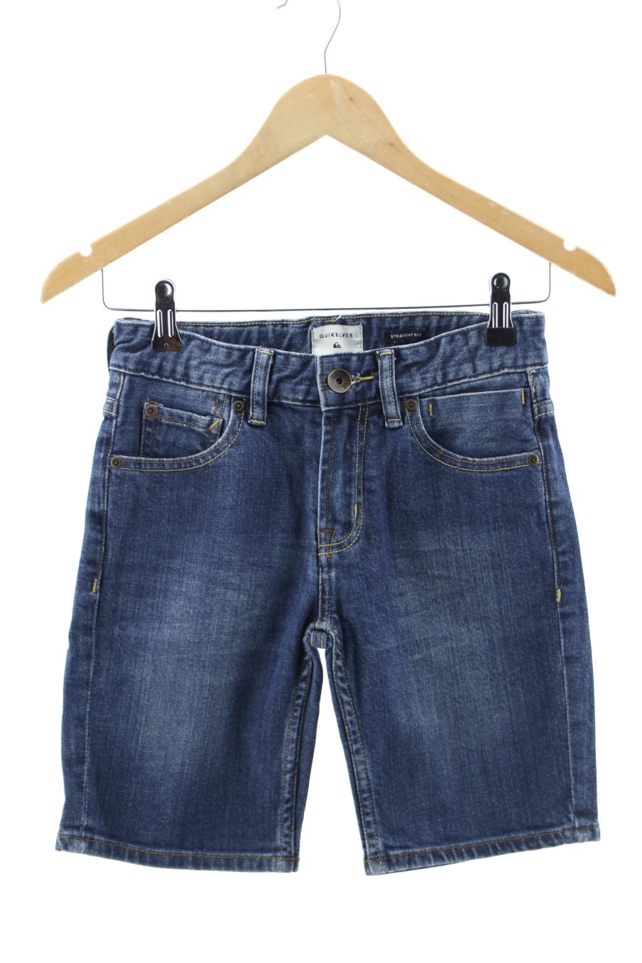 Vaqueros cortos de Quicksilver de la talla 10 años de denim de segunda mano