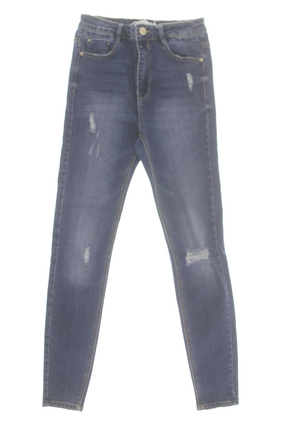 Vaqueros de Stradivarius de la talla 36, de color azul de ropa vaquera