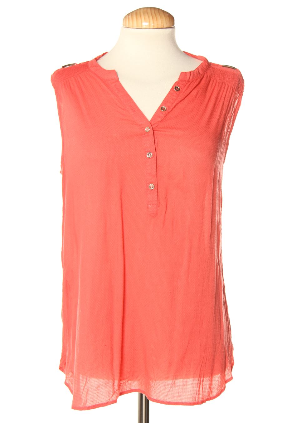 Blusa de manga corta de PERCENTIL de la talla M, de color rosa