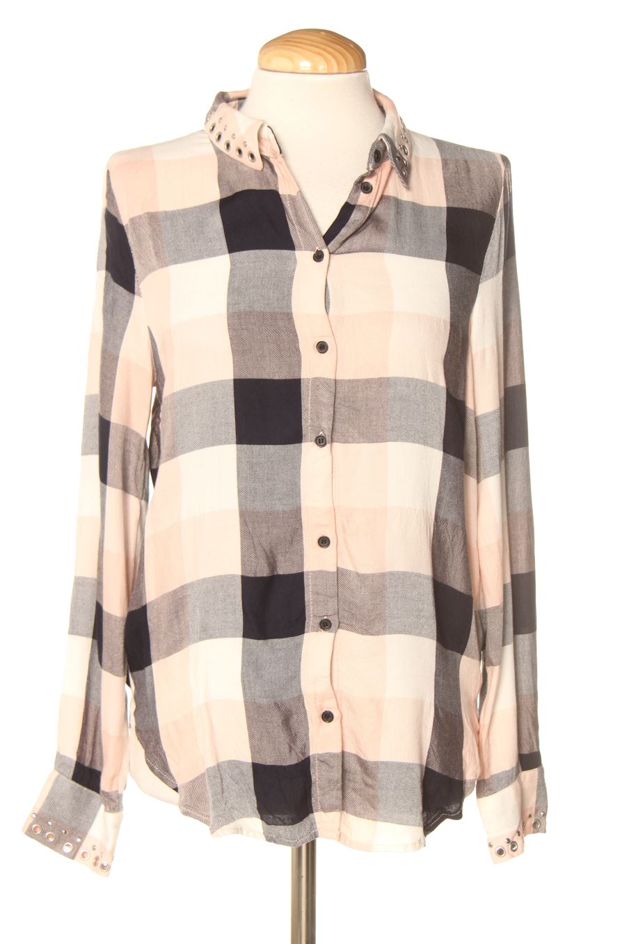 Camicia de H&M de la talla 36, de color quadri