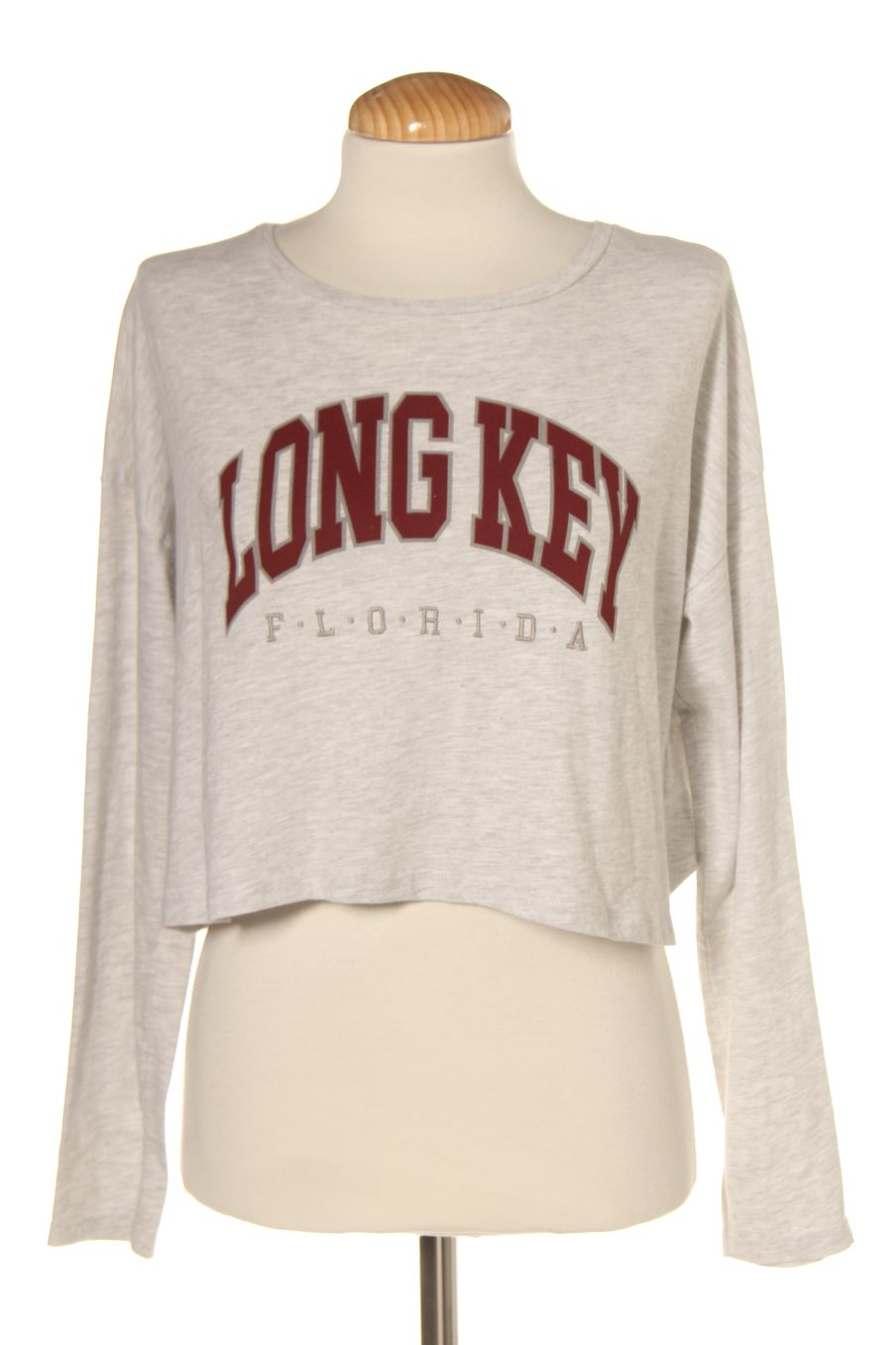T-shirt à manches longues Belle & rebel de la taille XS, de couleur gris
