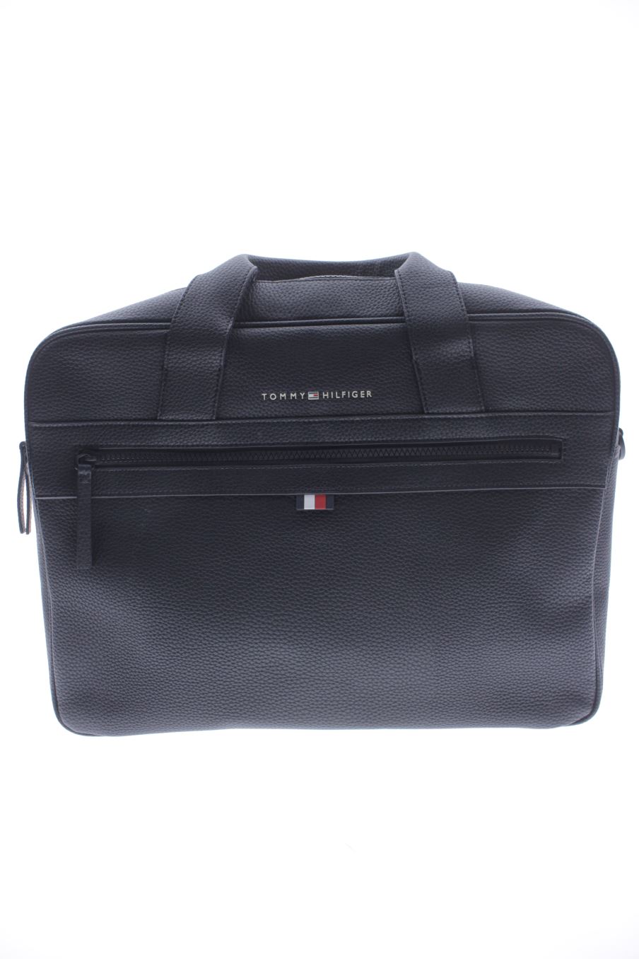Bolso de Mano de Tommy Hilfiger de color Negro de segunda mano.