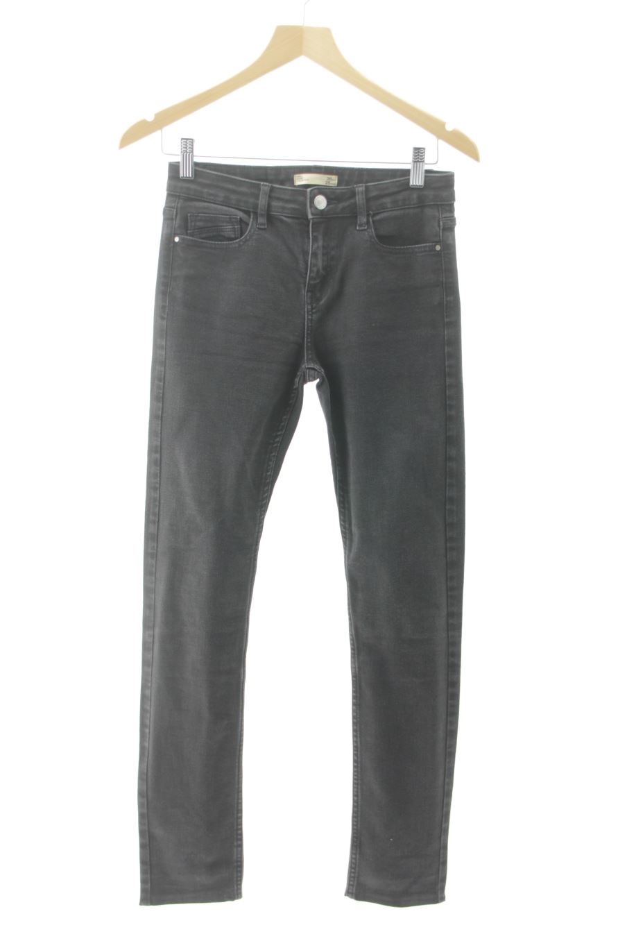 Jeans von Sfera Größe 36, Farbe Schwarz, aus Jeanskleidung für
